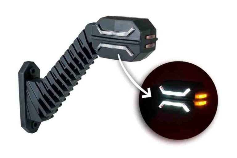 LED Begrenzungsleuchte rechts 12-24v 0.75mm2 Stecker | MB-6012RWA