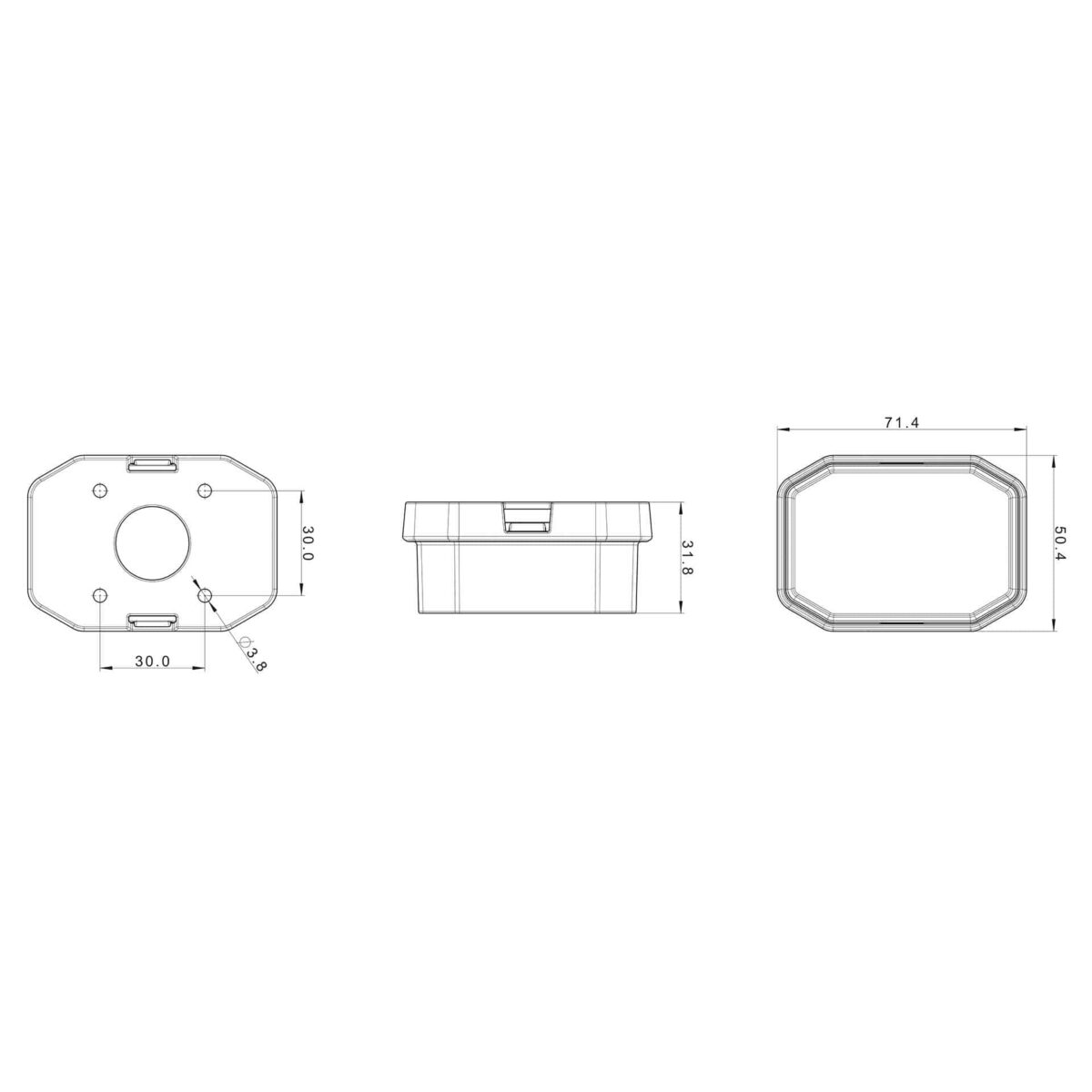LED Positionsleuchte weiß 12-24v 0.75mm2 Stecker | MV-2790W – Bild 2