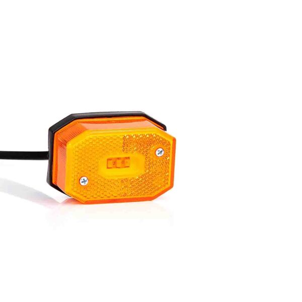 LED Umrissleuchte amber 12-24v 0.75mm2 Stecker | MV-2790A