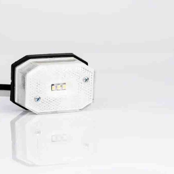 LED Positionsleuchte weiß 12-24v 0.75mm2 Stecker | MV-2790W