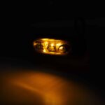 LED Positionsleuchte amber inkl. Bügel 12-24v 50cm Kabel – Bild 2