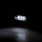 LED Positionsleuchte weiß inkl. Bügel 12-24v 50cm Kabel – Bild 3