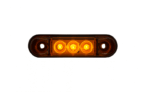 LED Positionsleuchte amber mit Bügel | 12-24v | 50cm. Kabel | MV-4300A – Bild 3