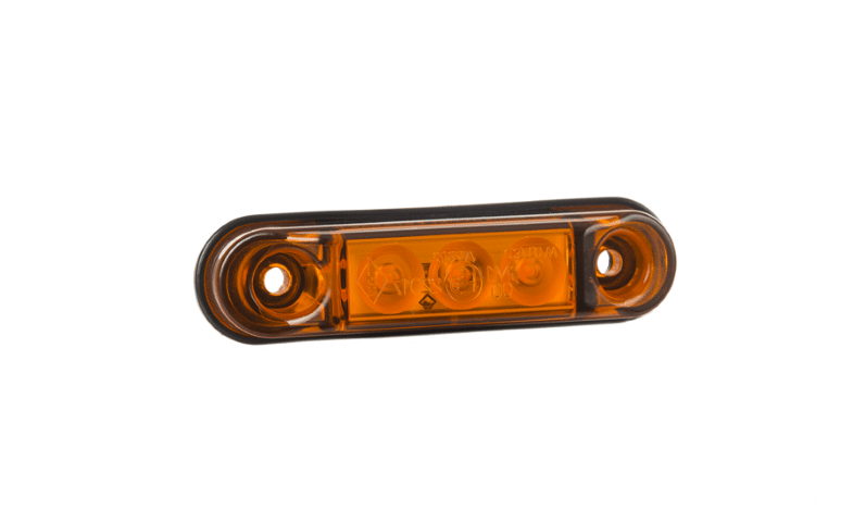 LED Positionsleuchte amber mit Bügel | 12-24v | 50cm. Kabel | MV-4300A