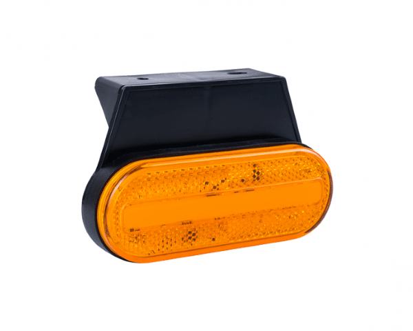 LED Positionsleuchte amber mit Bügel | 12-24v | 50cm. Kabel | MV-5050A