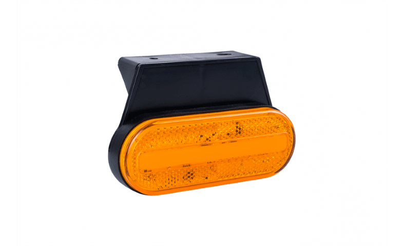 LED Positionsleuchte amber mit Bügel | 12-24v | 50cm. Kabel | MV-5050A