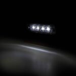 LED Positionsleuchte dunkel weiß 12-24v 50cm Kabel – Bild 2