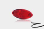 LED Positionsleuchte oval rot | 12-24v | 50cm Kabel | MV-5800R