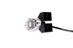 LED Positionsleuchte + Halterung oval weiß 12-24v 50cm Kabel | MV-5890W – Bild 2