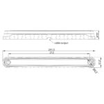 LED Positionsleuchte weiß | 12-24v | 0,15m Kabel | MV-5900W – Bild 5