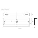 Montagebügel für S07F6001 / S07F6100 – Bild 2