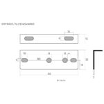 Montagebügel für S11F3003 / SLED4DVAR65 / SSLED3DV – Bild 2