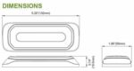 LED Blitzer R65 + Halo-Ring, gelbe farben 12-24v – Bild 9
