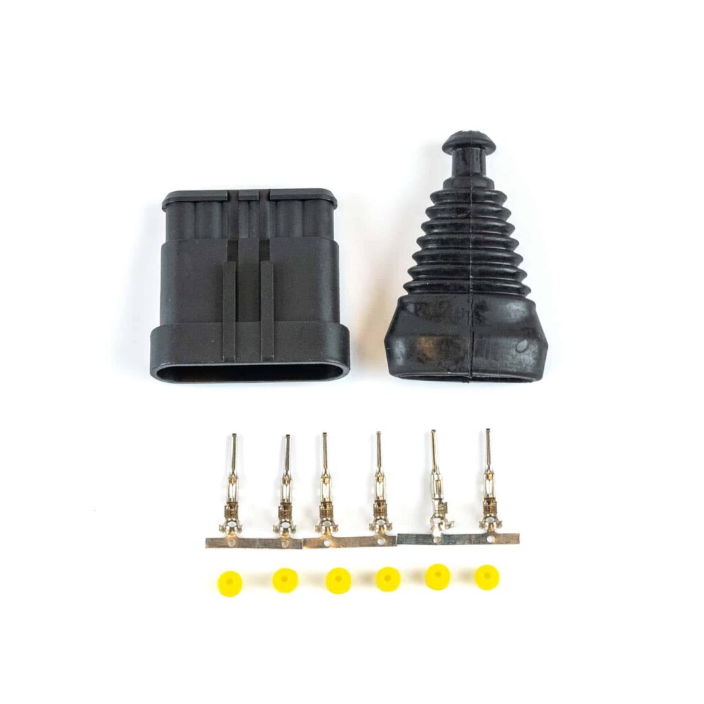 SuperSeal Bausatz 6-PIN Stecker / Buchse