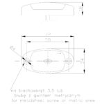 LED Positionsleuchte weiß | 12-24v | 50cm. Kabel | 0,75mm. Stecker | MV-5410W – Bild 5