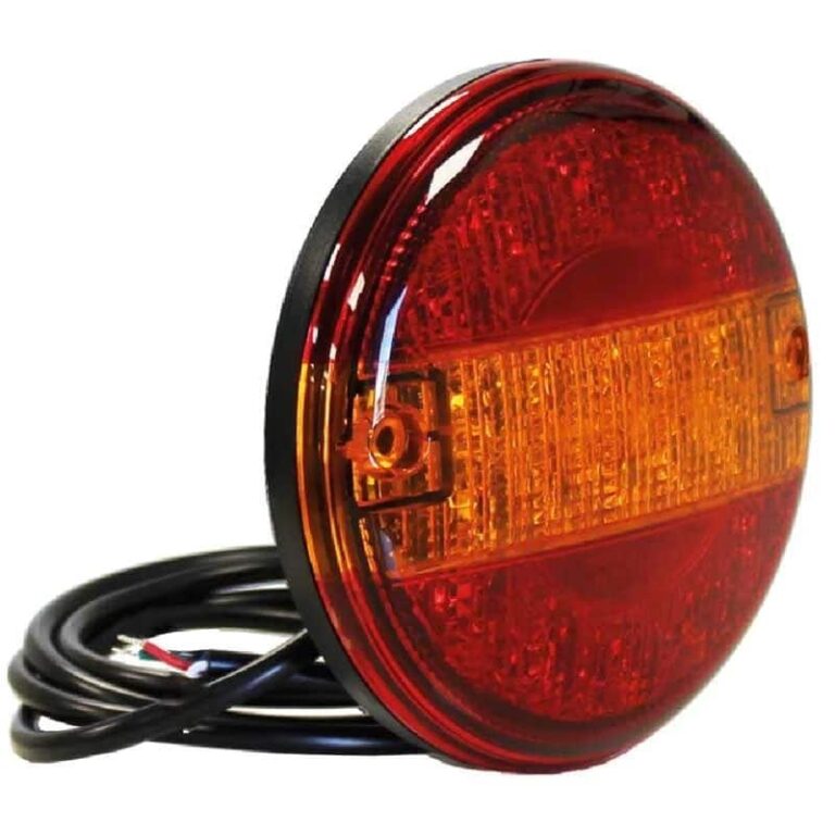 LED Slimline Hamburger Lampe 12-24v 150cm Kabel (DIN.)