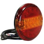 LED Slimline Hamburger Lampe 12-24v 400cm Kabel (DIN-hom.)
