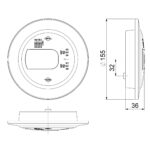 LED-Rückfahrlicht rechts 120mm Einbau 12-24v 1,5m. | VC-2932 – Bild 5