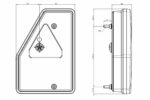 Links | LED Rücklicht | Modell Dreieck | 12v | 6-Funktionen | 6-PIN | VC-3301B6 – Bild 6
