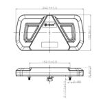 Rechts | LED Neon Rücklicht | 12-24v | 200cm Kabel | VC-4002 – Bild 5