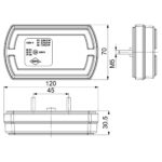LED Neon Rücklicht kompakt | 12-24v | 1m. Kabel | VC-4100 – Bild 11