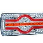 LED Neon Rücklicht mit Kennzeichenleuchte | 12-24v | 2.0m Kabel | VC-3600