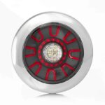 Chrom 12-24v 1m. Kabel eingebaut