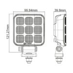 LED ADR ECE-R23 Arbeitsscheinwerfer 6591lm | 9-30v | 400cm Kabel – Bild 10