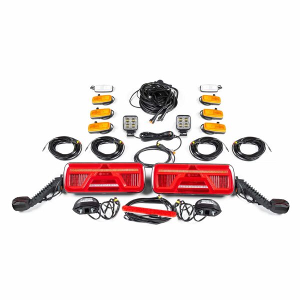 PRO+ - TRALERT® Beleuchtungsset für Anhänger - PS-PROP-1.0