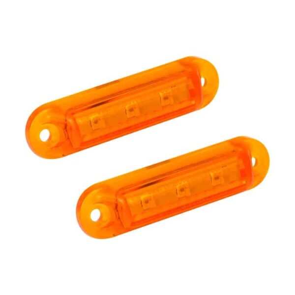 LED-Umrissleuchten amber 12v (2er-Set)