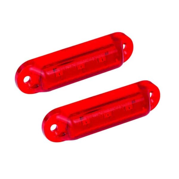 LED Umrissleuchten rot 12v (2er-Set)