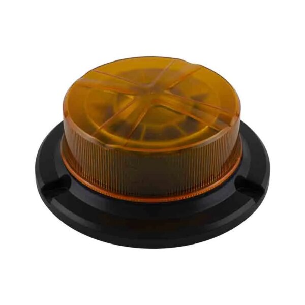 LED low-base Rundumleuchte amber | 3-Schrauben-Montage | 12-24v | R65 | LPBR65A