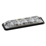 Ultraflacher Slimline LED Blitzer 4 LEDs | weiß | 10-30v | SSLED4DVW – Bild 2