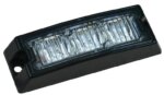 LED Blitzer 3 LEDs | R65 | slimline | amber | 10-30v | SLED3DVAR65