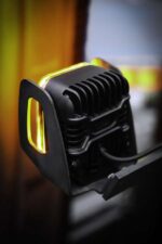 OZZ SQR 5″ Arbeitsscheinwerfer - Flutlicht + Blitzer R65 - Schwarz – Bild 6