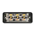 Ultraflacher Slimline LED Blitzer 3 LEDs | weiß | 12-24v | SSLED3DVW