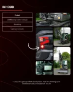 Mini-Bagger Nebelscheinwerfer Erweiterungsset - PS-250-ML-KIT – Bild 4