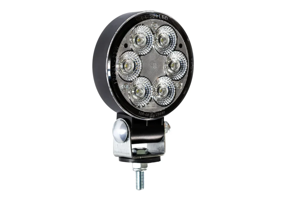LED Arbeitsscheinwerfer rund | 1600lm | 12W | 1.5m Kabel | 12-24v