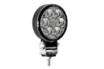 LED Arbeitsscheinwerfer rund | 1600lm | 12W | 1.5m Kabel | 12-24v