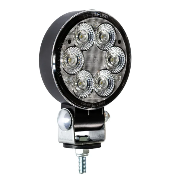 LED Arbeitsscheinwerfer rund | 1600lm | 12W | 1.5m Kabel | 12-24v